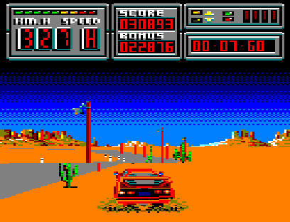 Capture d'écran de Crazy Cars II