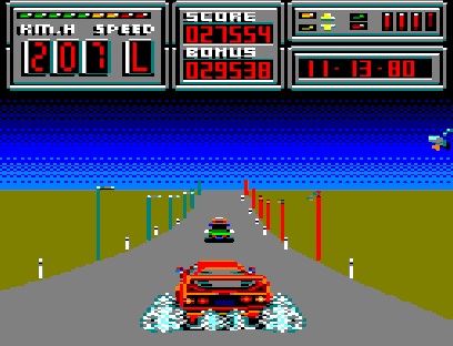 Capture d'écran de Crazy Cars II