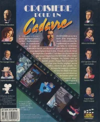 Boîte arrière du jeu Croisière Pour Un Cadavre