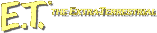 Logo du jeu E.T. The Extra-Terrestrial