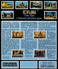 Boîte arrière du jeu Explora
