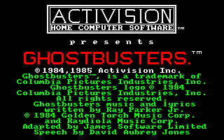 Capture d'écran de Ghostbusters