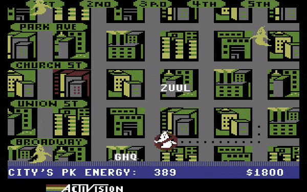 Capture d'écran de Ghostbusters