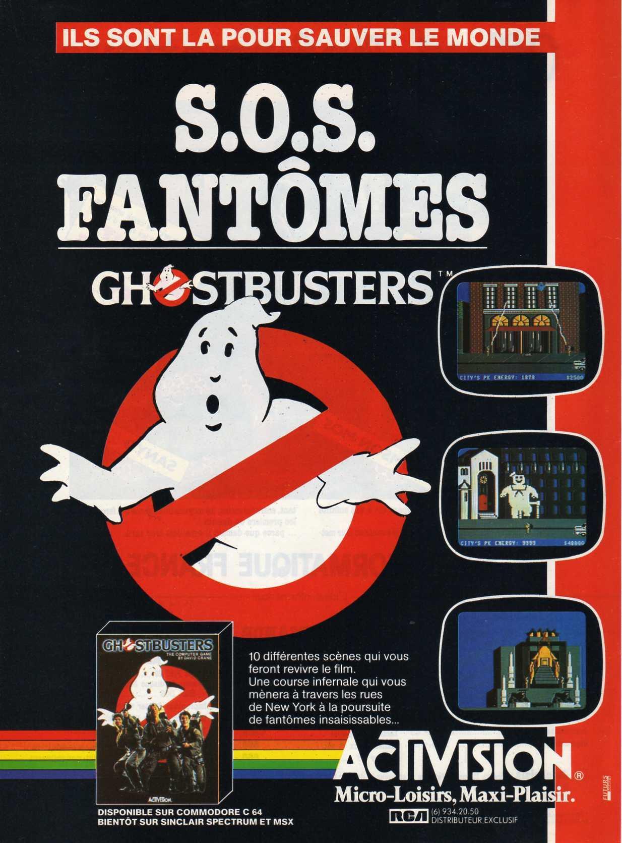 Capture d'écran de Ghostbusters