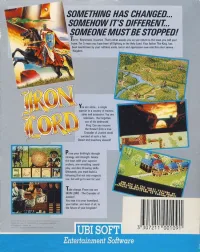 Boîte arrière du jeu Iron Lord