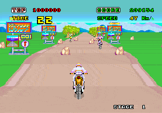 Capture d'écran de Out Run