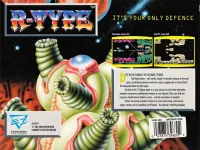 Boîte arrière du jeu R-Type