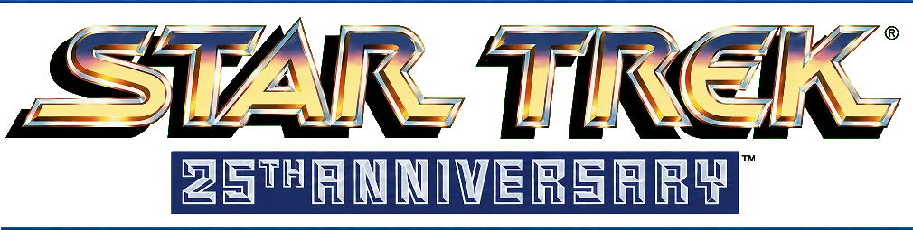 Logo du jeu Star Trek - 25 th Anniversary