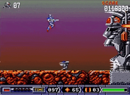 Capture d'écran de Turrican II