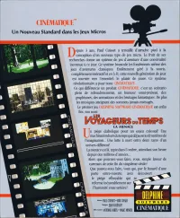 Boîte arrière du jeu Voyageurs du Temps, Les