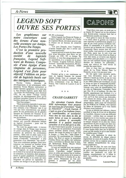 Portes du Temps, Les News