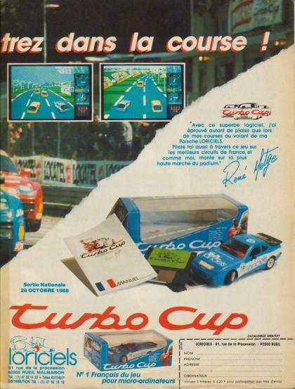 Turbo Cup Publicité