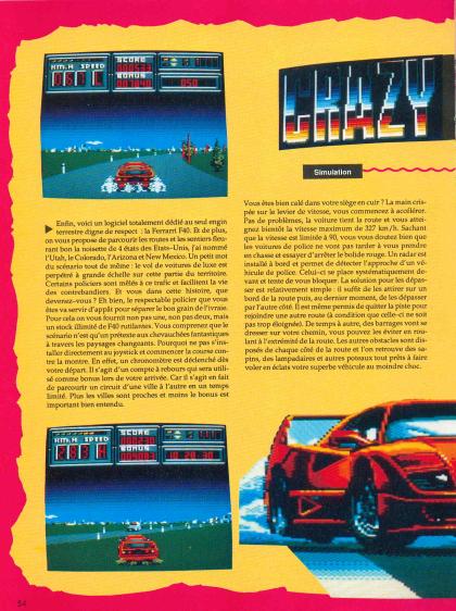 Crazy Cars II Test