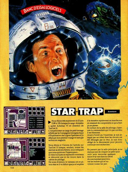 Star Trap Test Amstrad CPC