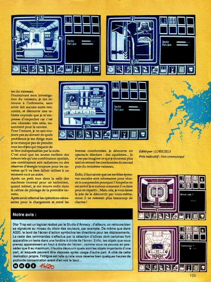 Star Trap Test Amstrad CPC