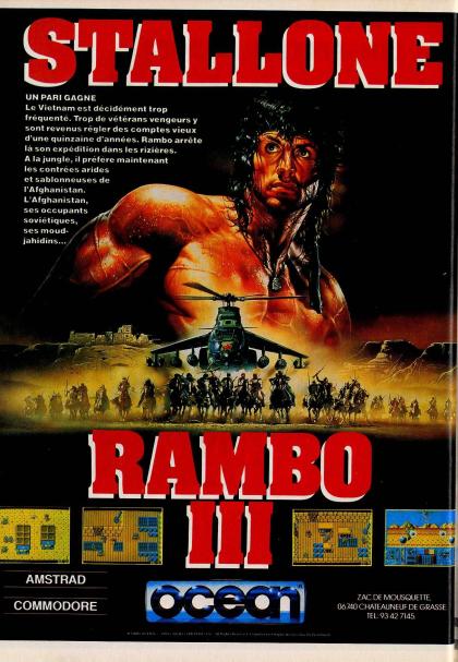 Rambo III Publicité