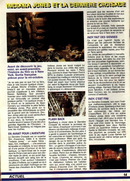 Indiana Jones and the Last Crusade : The Graphic Adventure News