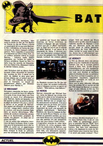 Batman The Movie Dossier
