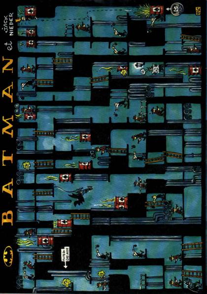 Batman The Movie Solution Amstrad CPC