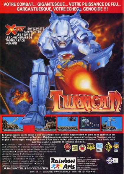Turrican Publicité