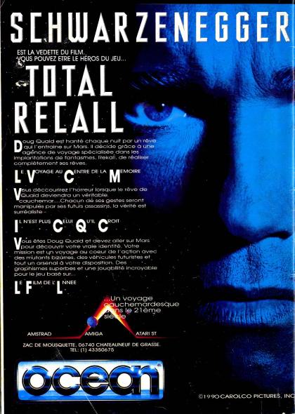 Total Recall Publicité