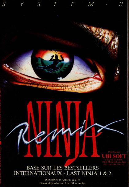 Ninja Remix Publicité