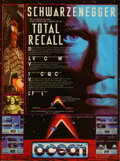 Total Recall Publicité