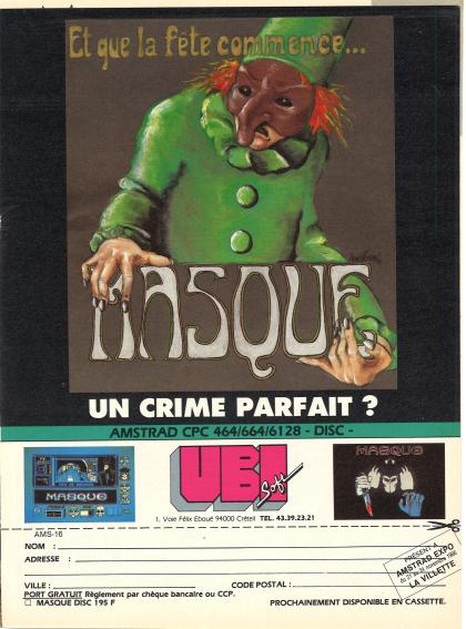 Masque + Publicité