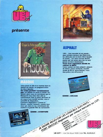 Masque + Publicité