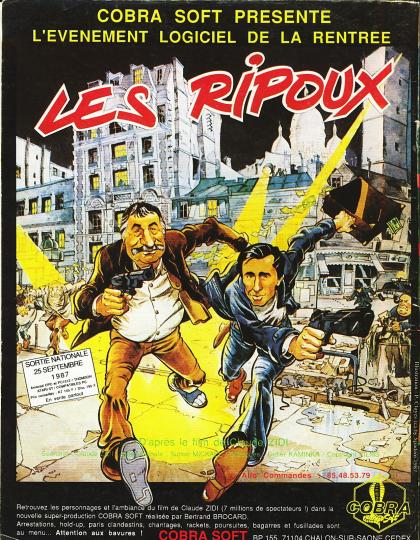 Ripoux Publicité Atari ST