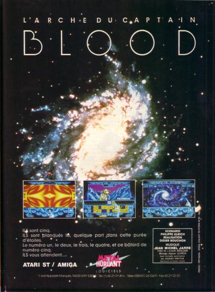 Captain Blood Publicité