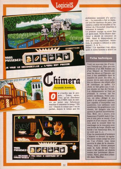 Chimera Test Atari 8-bit
