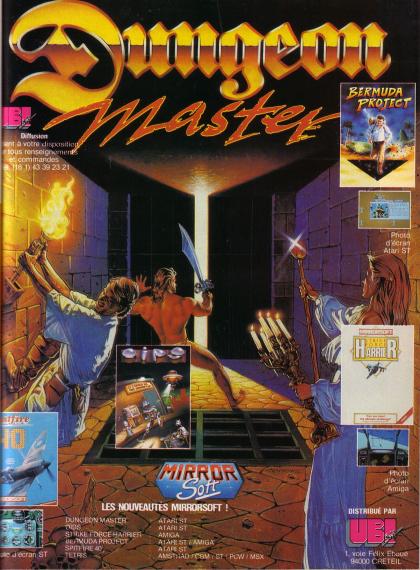 Dungeon Master Publicité