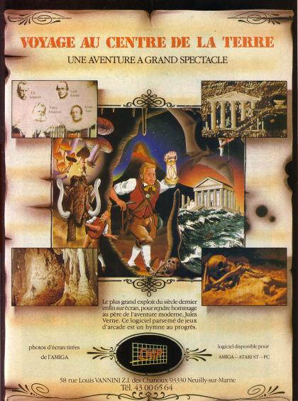Voyage au Centre de la Terre Publicité