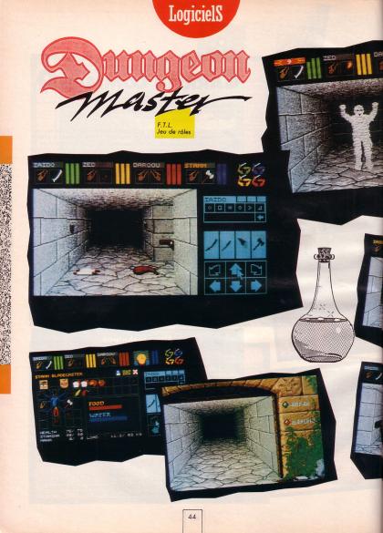 Dungeon Master Test Atari ST