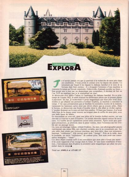 Explora Test Atari ST