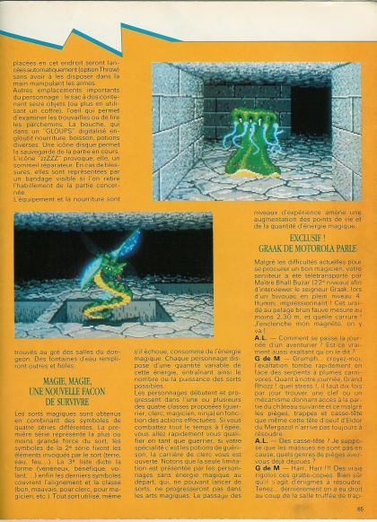 Dungeon Master Test Atari ST
