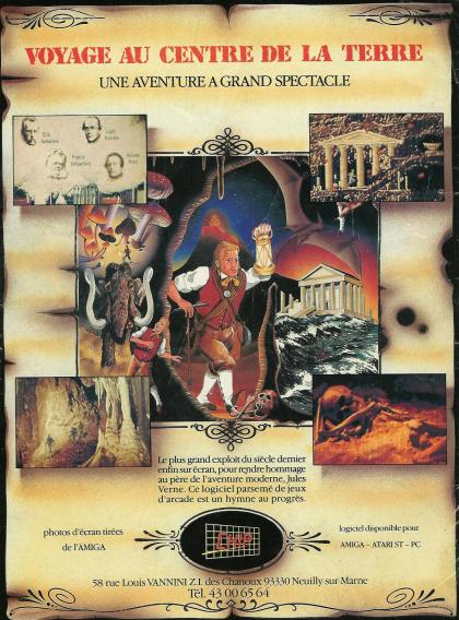 Voyage au Centre de la Terre Publicité