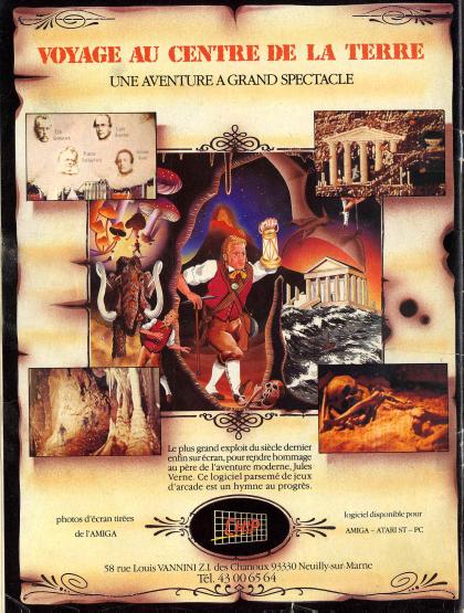 Voyage au Centre de la Terre Publicité