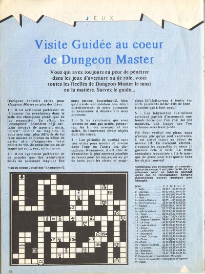 Dungeon Master Solution