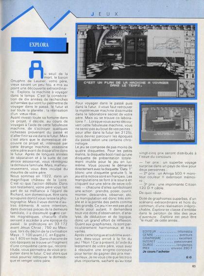 Explora Test Atari ST