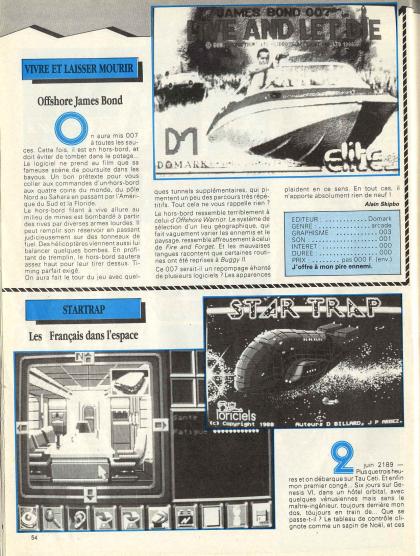 Star Trap Test Atari ST