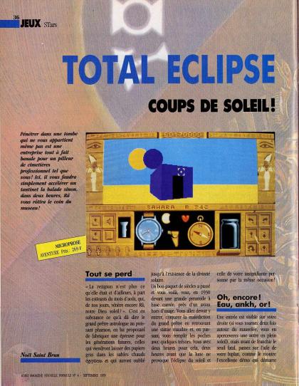 Total Eclipse Test Atari ST