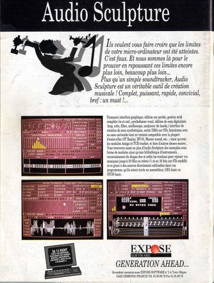 Audio Sculpture Publicité