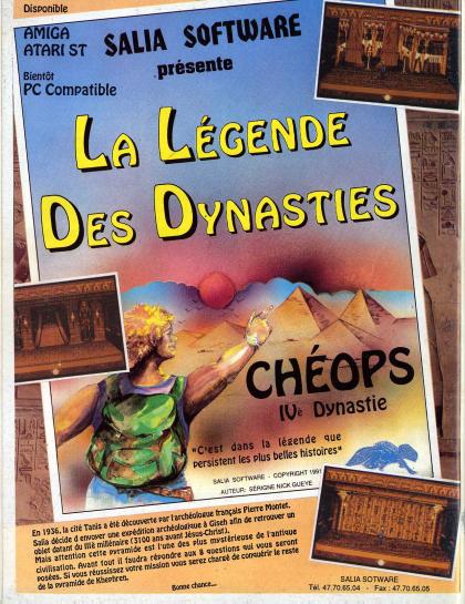 Légende des Dynasties, La Publicité