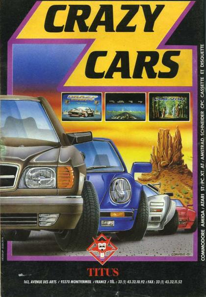 Crazy Cars Publicité