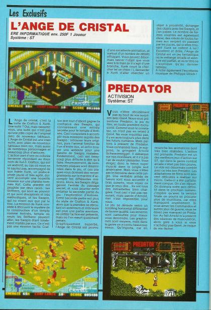 Predator Preview Atari ST