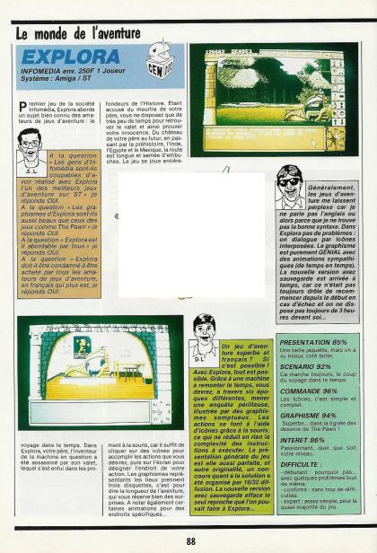 Explora Test Atari ST
