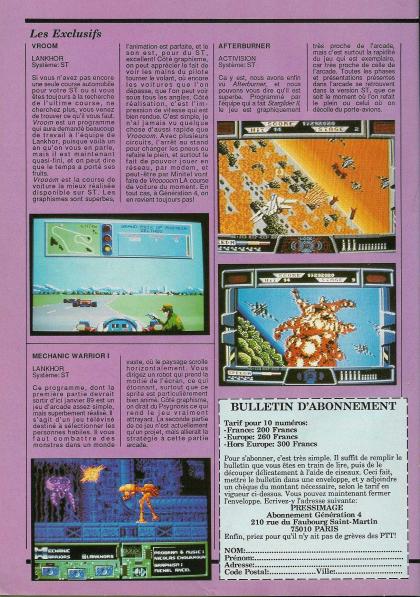 Vroom Preview Atari ST