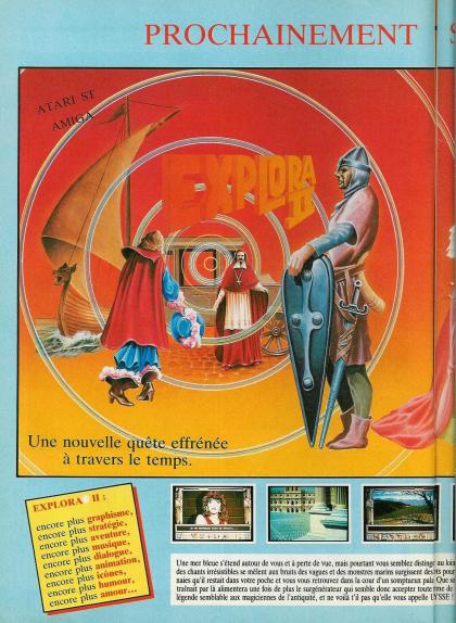 Explora II Publicité